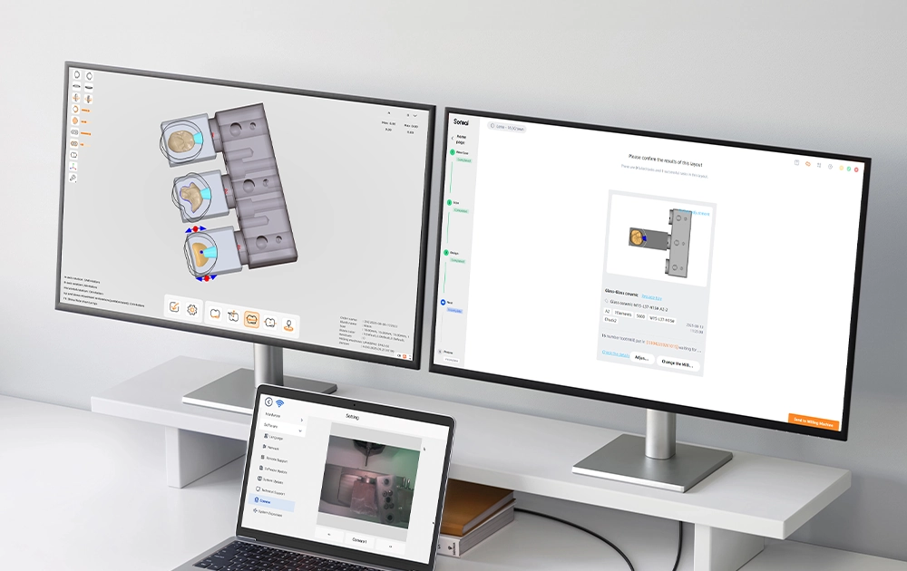 UP3D P42 PLUS dental milling machine smart CAM software for automated workflows